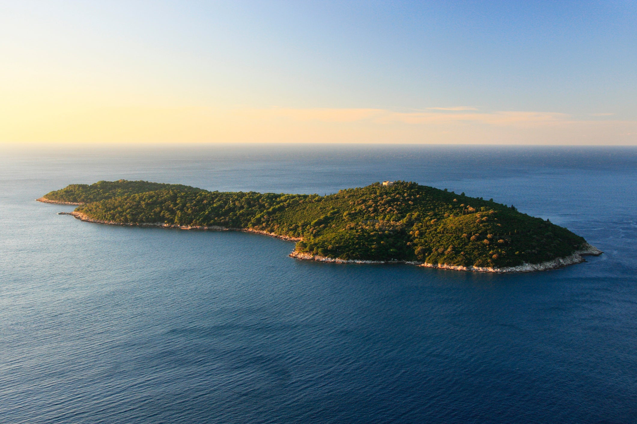 The island Lokrum is only 600m from Dubrovnik