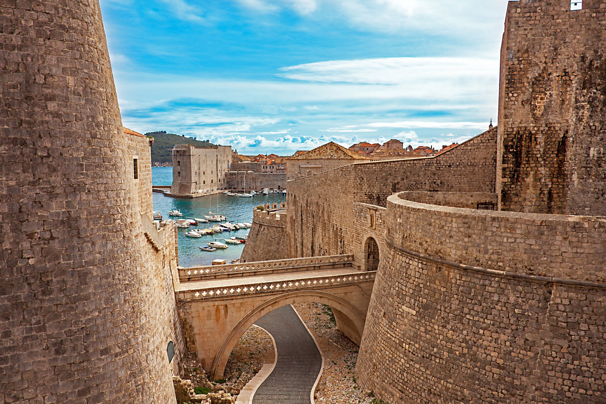 Dubrovnik’s Old Town is a Unesco World Heritage site