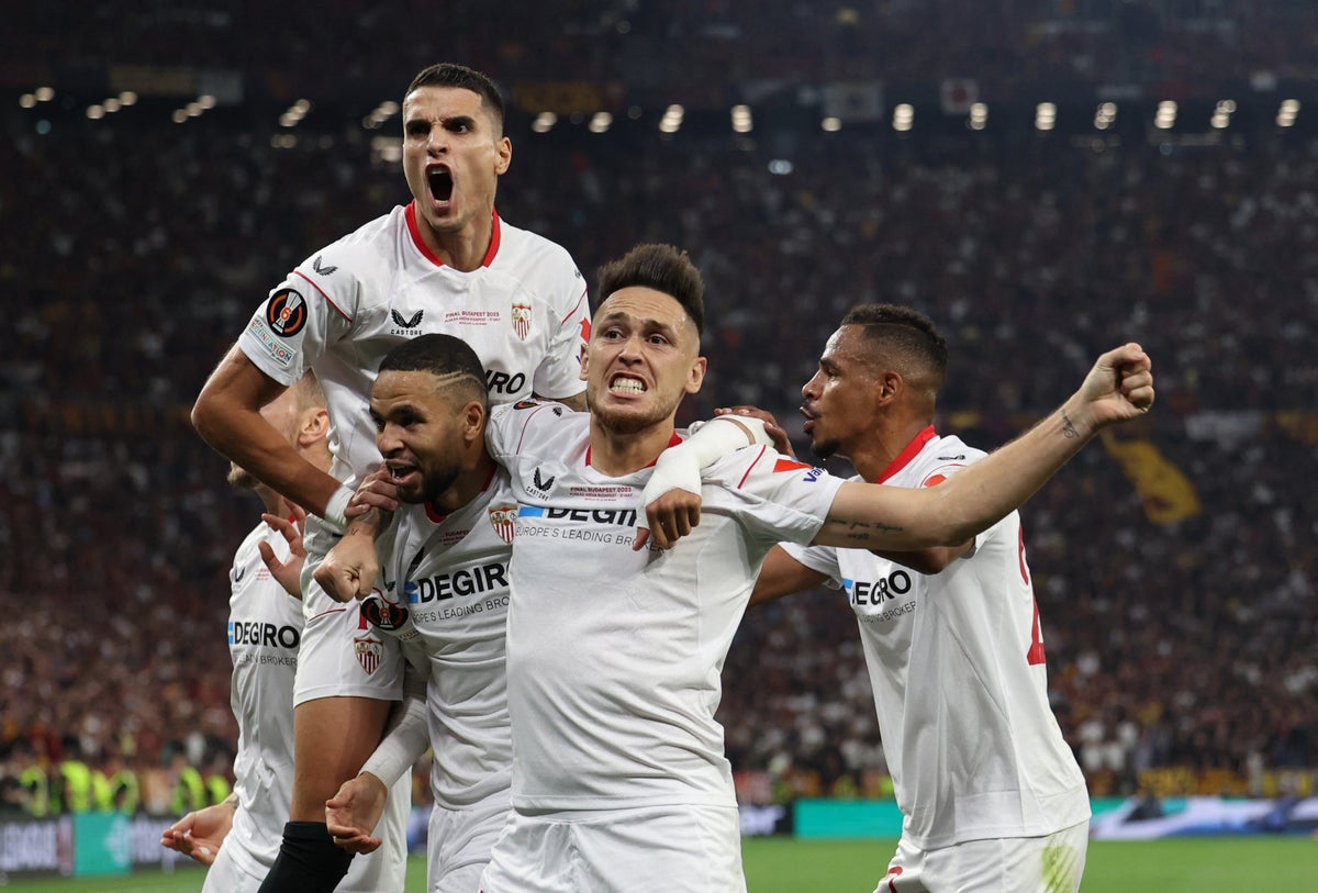 Sevilla vs Roma LIVE: Score and updates from Europa League final as Mancini own goal equalises for Sevilla