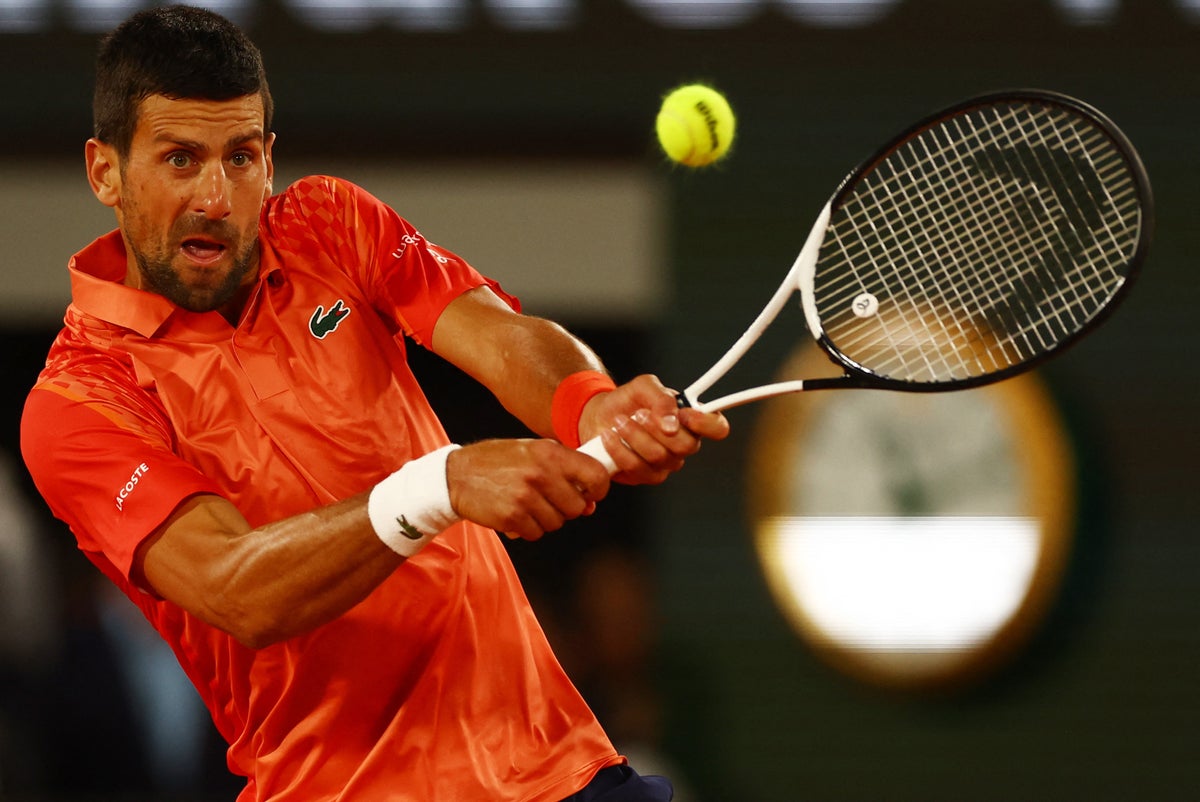 French Open LIVE Tennis scores, updates and as Novak Djokovic