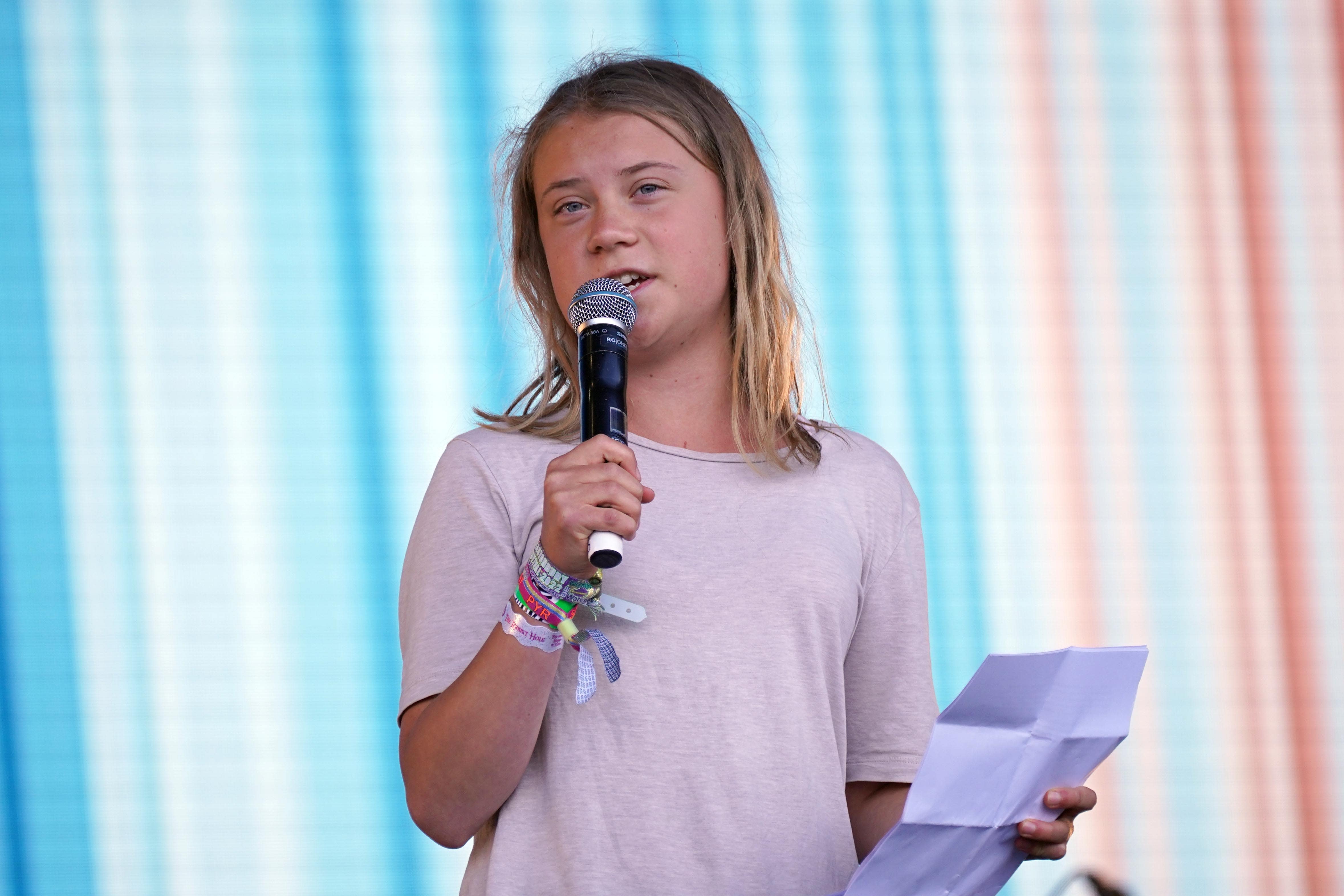 Greta Thunberg will joined an event at the Edinburgh International Book Festival in August (Yui Mok/PA)