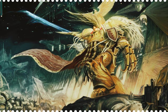 A set of stamps is being issued to mark the 40th anniversary of the popular tabletop game Warhammer (Royal Mail/PA)