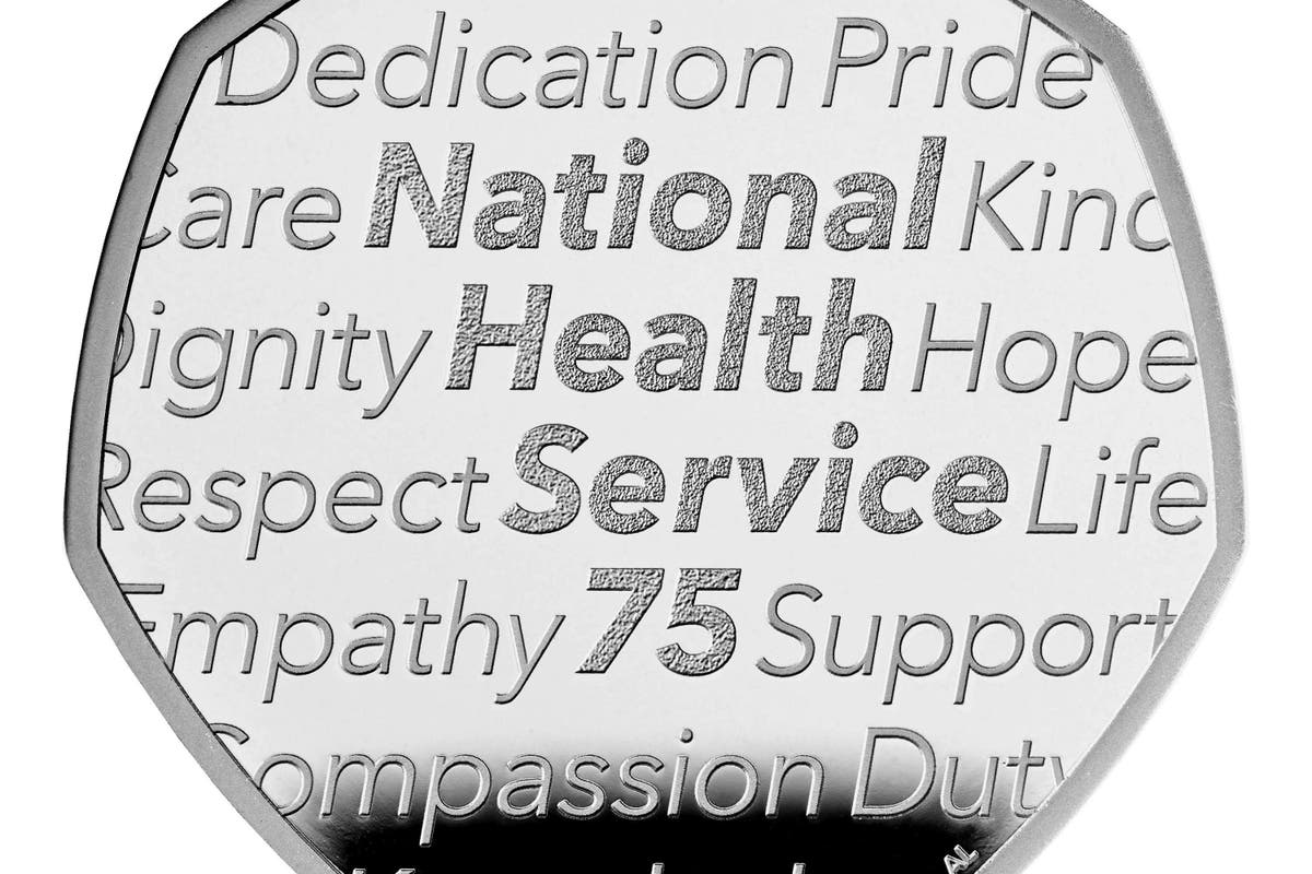 Royal Mint 50p coin celebrates 75 years of the NHS