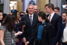 Debt ceiling news - live: Senate races to pass Biden-McCarthy deal as Boebert mocked for missing House vote