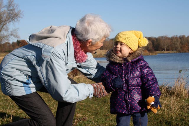A child will find it difficult to process behaviour changes around dementia (Alamy/PA)