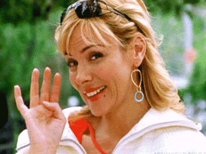 Kim Cattrall in ‘Sex and the City’