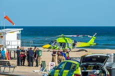 Bournemouth beach incident – latest: Children who died in sea tragedy were not hit by vessel, police say
