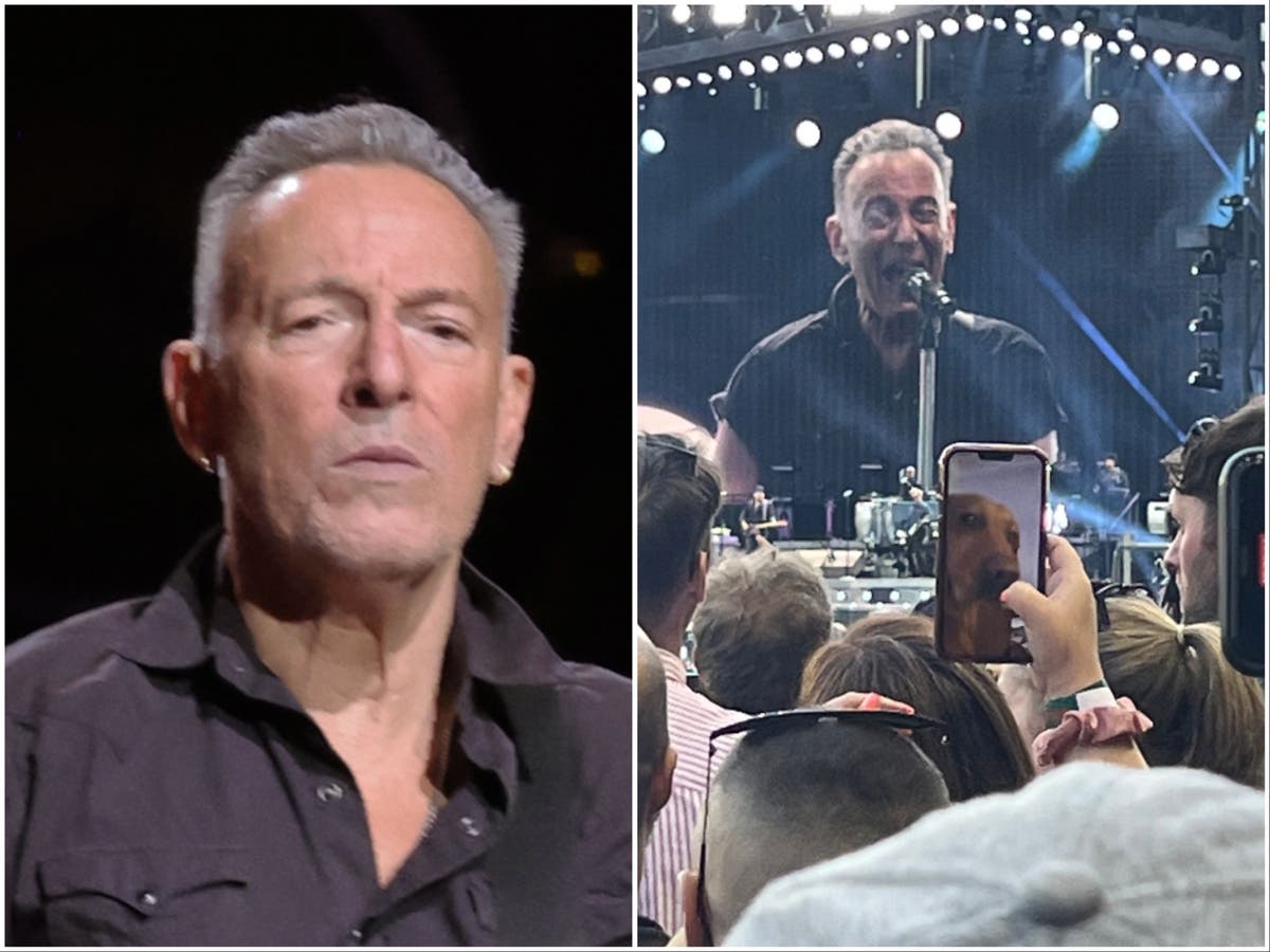 Bruce Springsteen fan spots person’s unusual FaceTime call during ‘Born to Run’