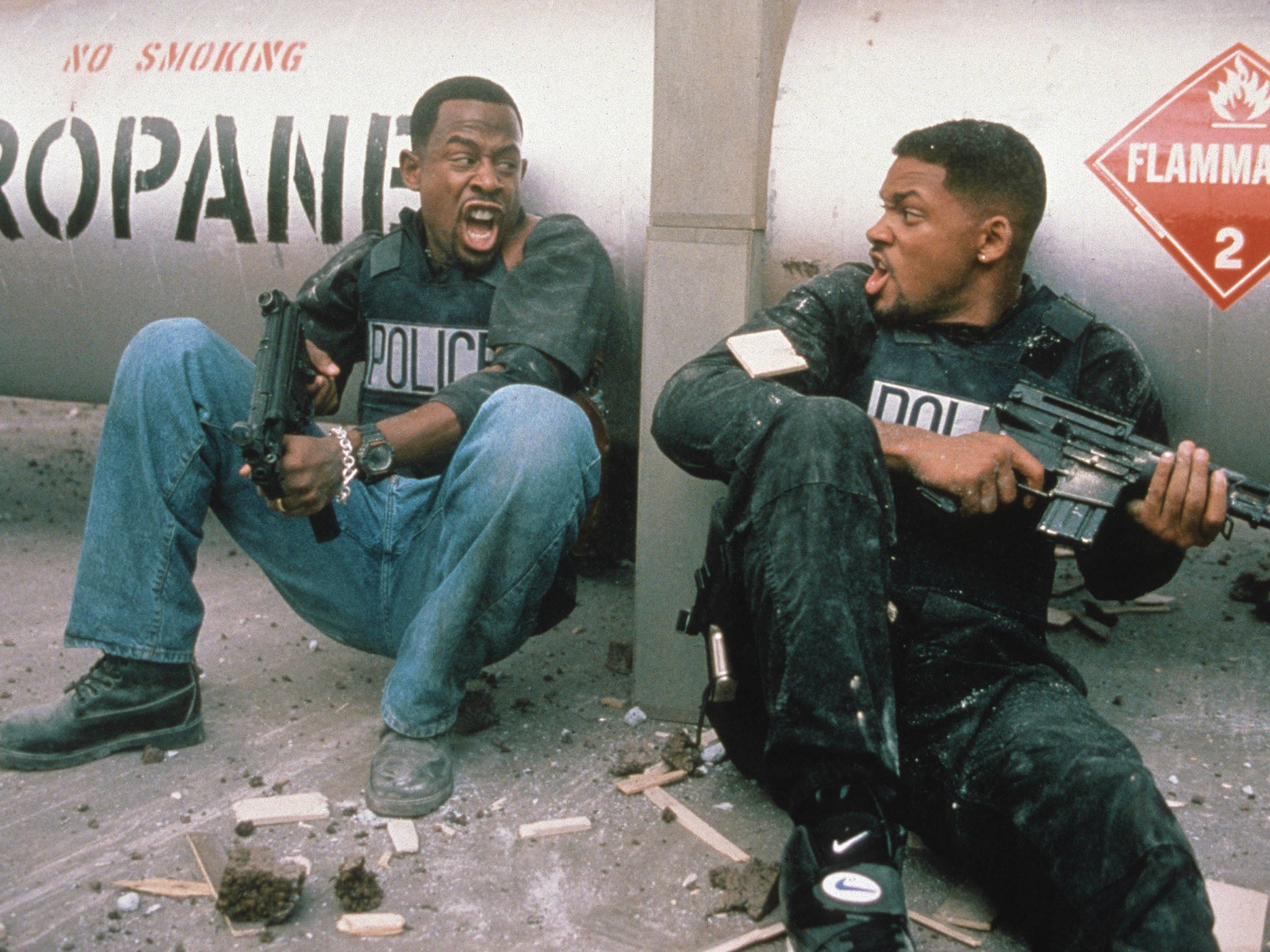 Martin Lawrence and Will Smith in ‘Bad Boys'