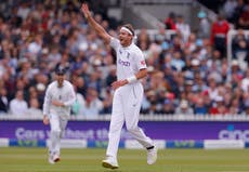Stuart Broad fires down Ashes warning as England dominate Ireland with bat and ball at Lord’s