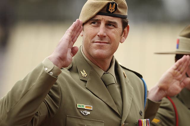 <p>Ben Roberts-Smith in Canberra in 2014</p>