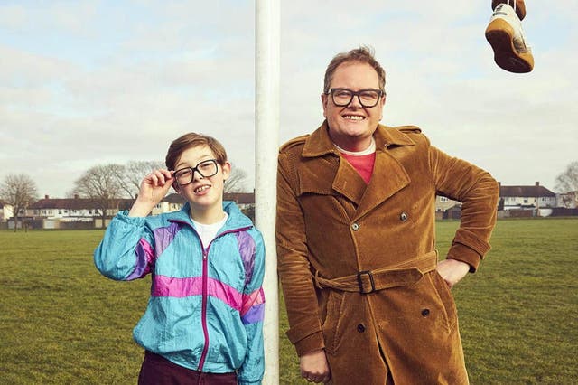 <p>Oliver Savell and Alan Carr</p>