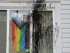 LGBT+ flags vandalised for a fourth time at Canada church on eve of Pride Month