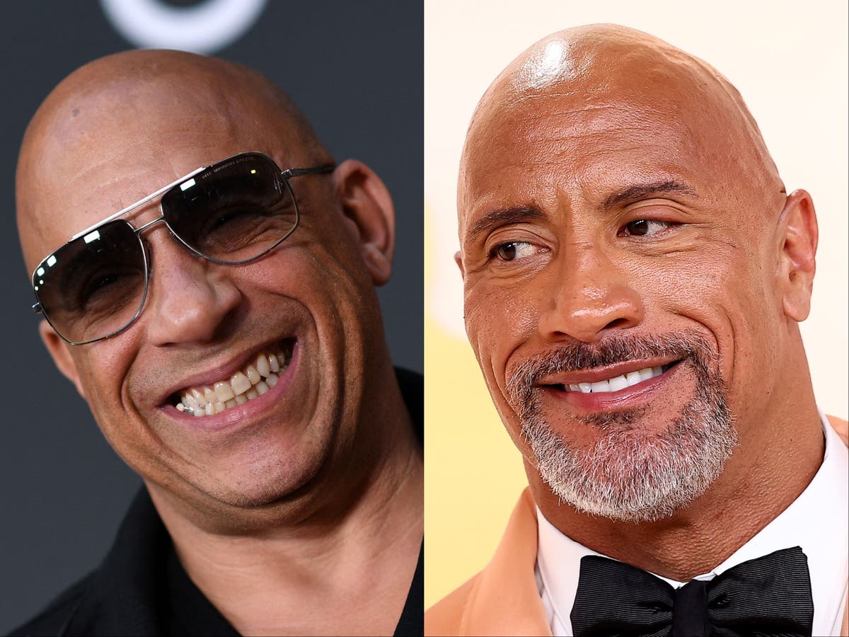 Dwayne Johnson says Vin Diesel feud is over as he announces Fast and Furious return
