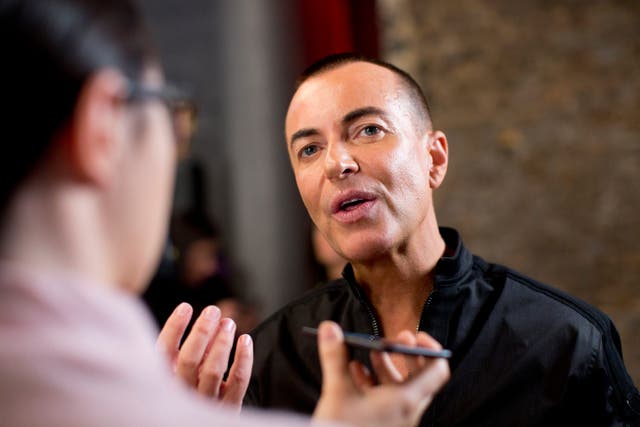 Julien Macdonald is one of the fashion designers to contribute designs for the campaign (Isabel Infantes/PA)
