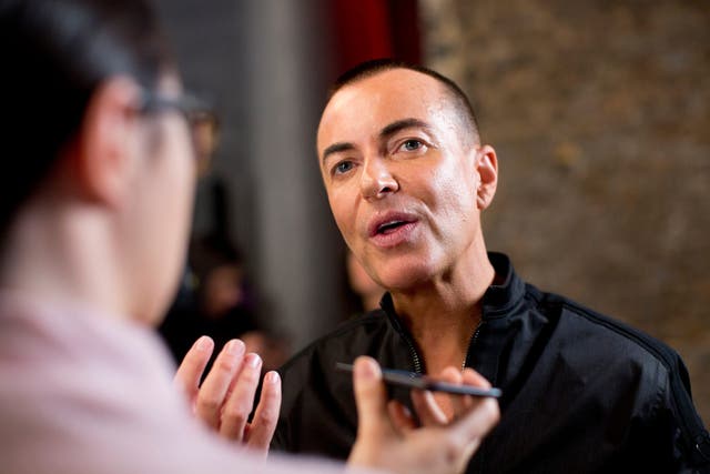 Julien Macdonald is one of the fashion designers to contribute designs for the campaign (Isabel Infantes/PA)