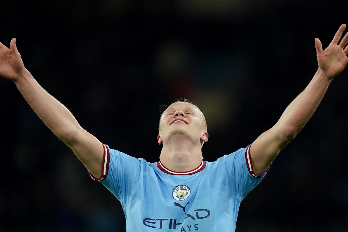 Erling Haaland claims ‘unreal history’ of Man City treble would be his ‘biggest dream’
