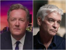 Piers Morgan says ‘it’蝉 time to stop relentless persecution’ of Phillip Schofield