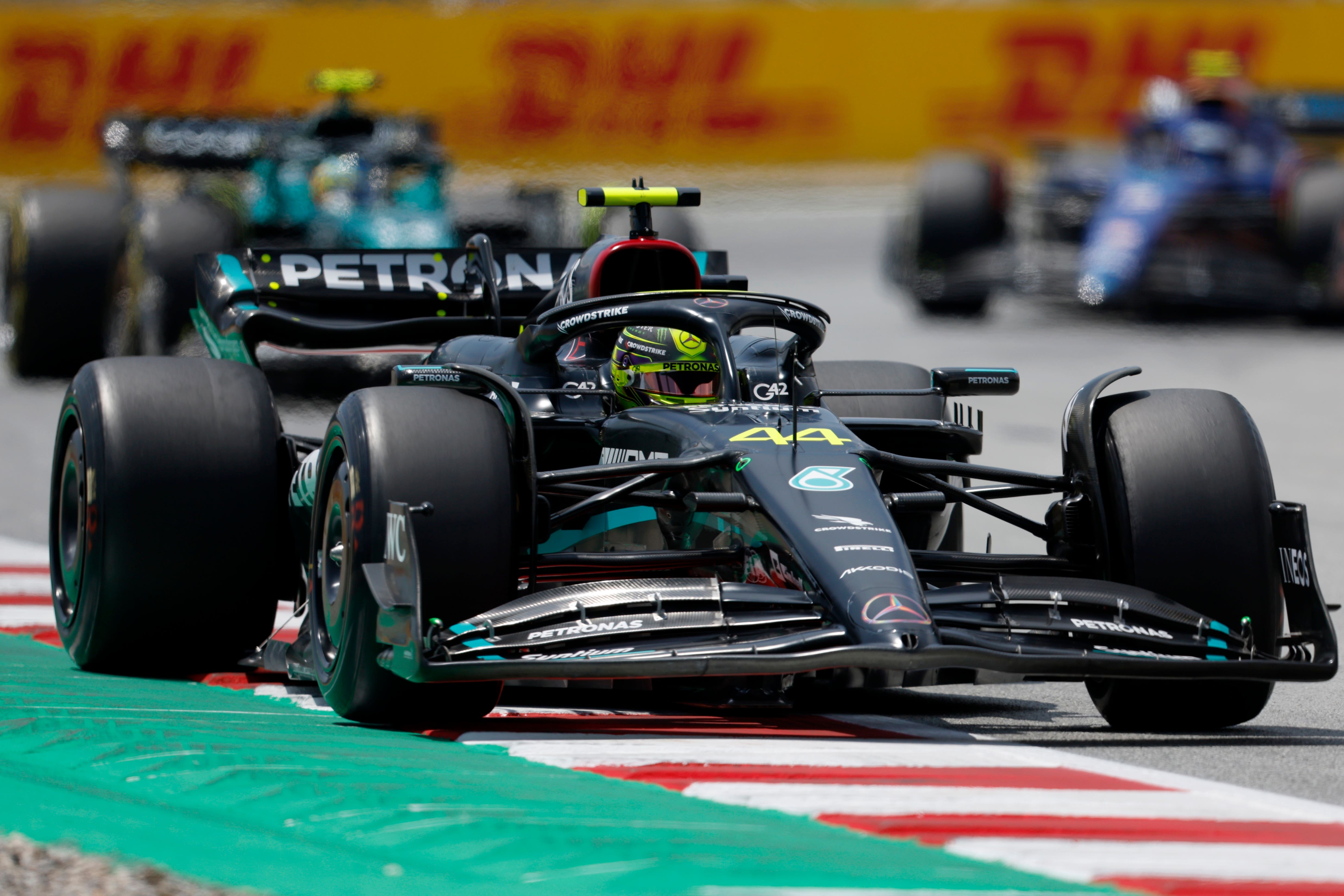 Lewis Hamilton toils in 12th as Max Verstappen and Red Bull dominate in Spain The Independent