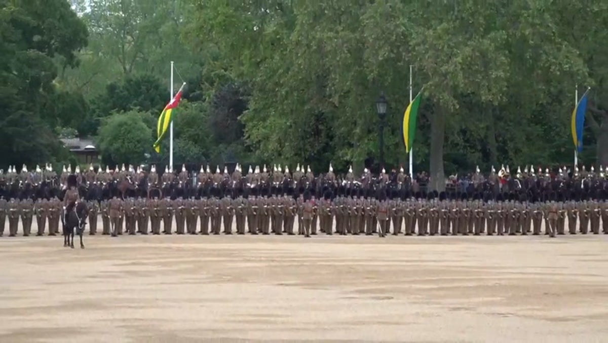 Thousands of soldiers prepare for King’s birthday parade with final rehearsals