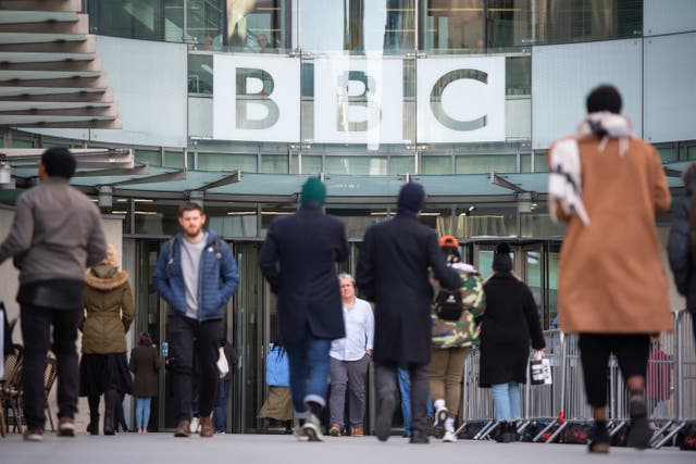 NUJ members at the BBC in England are due to go on strike next week on Wednesday 7 and Thursday 8 June (Dominic Lipinski/PA)