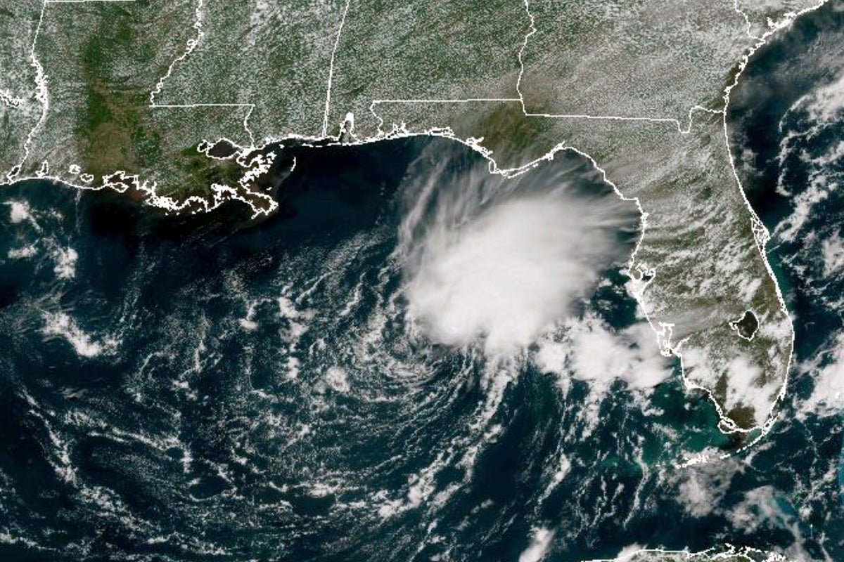First named tropical storm of season forms in Gulf of Mexico