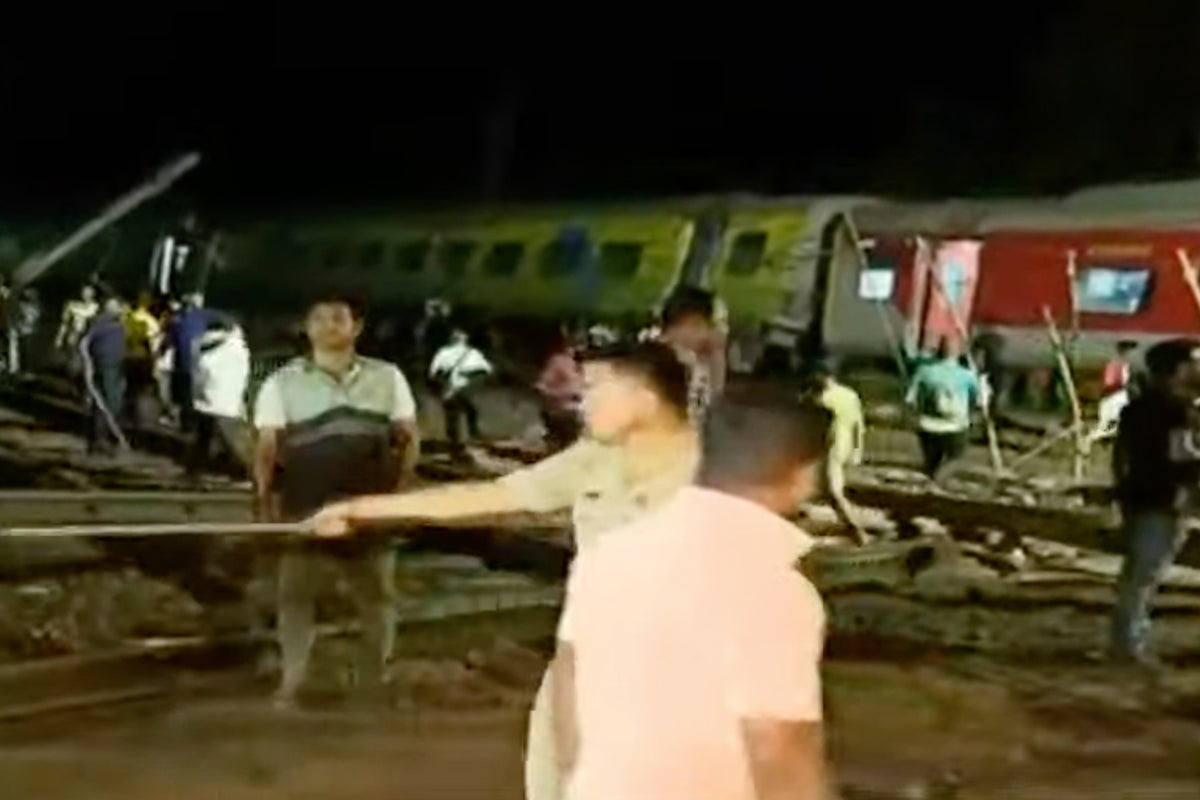 India train crash - live: At least 50 dead and ‘far too many’ injured in Odisha railway collision