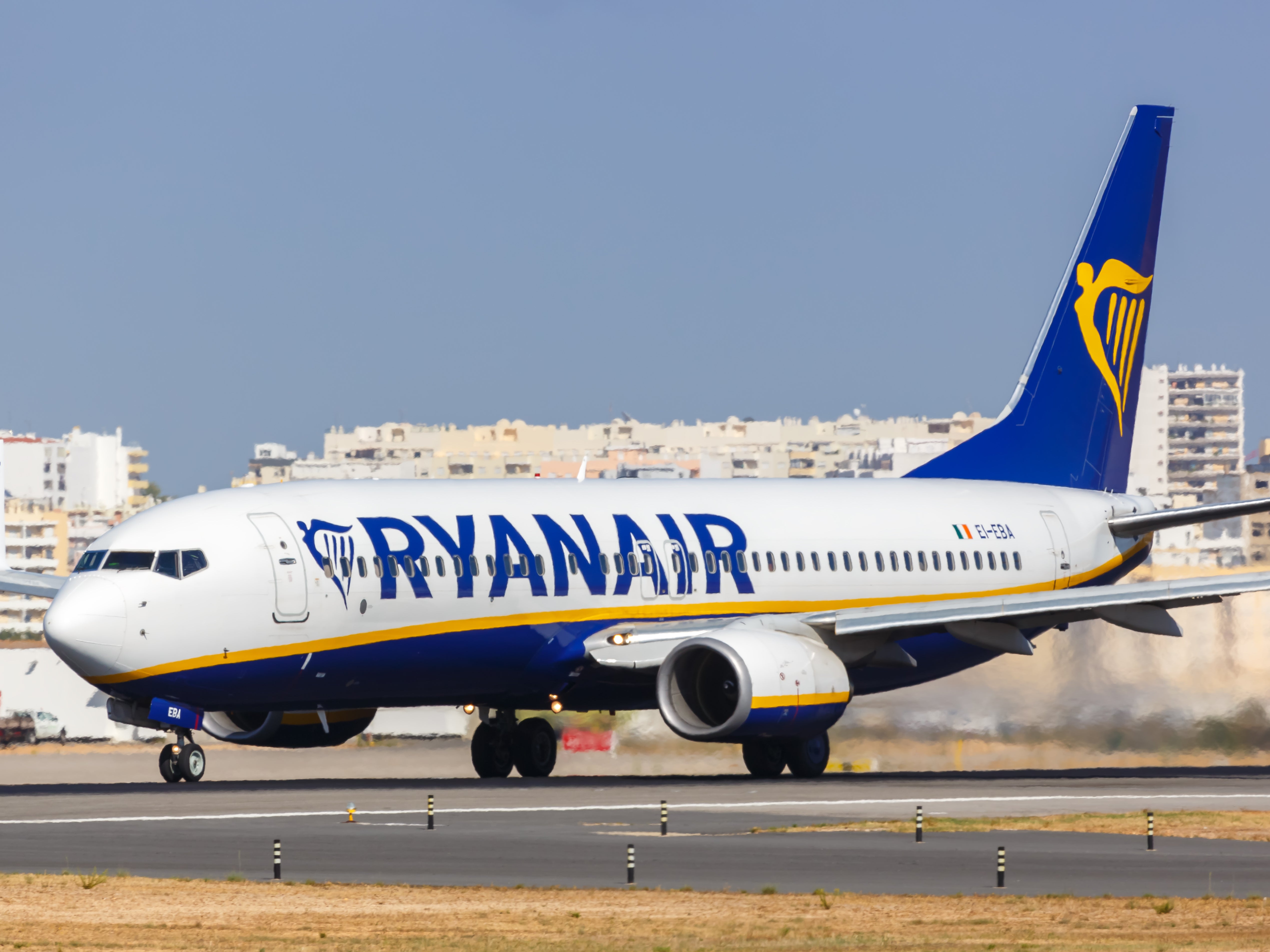 One in eight Ryanair flights were grounded on Tuesday, according to the airline’s chief executive
