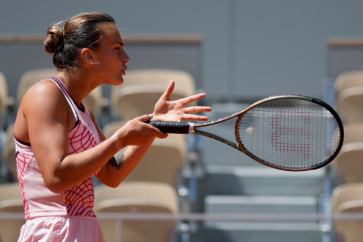 Prancis Terbuka melewatkan konferensi pers standar Sabalenka di Belarus setelah pertanyaan tentang perang di Ukraina