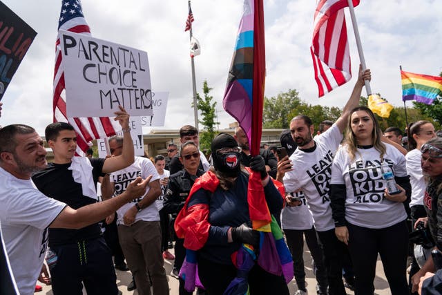 CALIFORNIA-ORGULLO LGBT-PROTESTAS