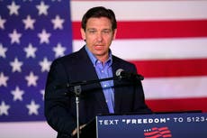 Showtime pulls Vice episode probing Ron Desantis’s Guantanamo record despite campaign trail questions