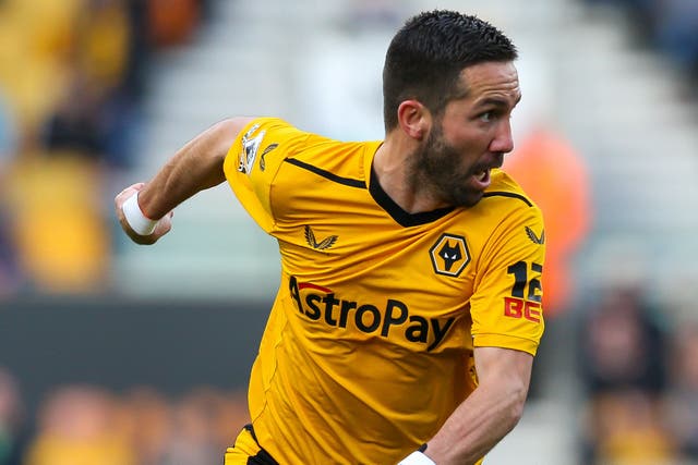 Joao Moutinho is to leave Wolves when his current contract expires (Barrington Coombs/PA)