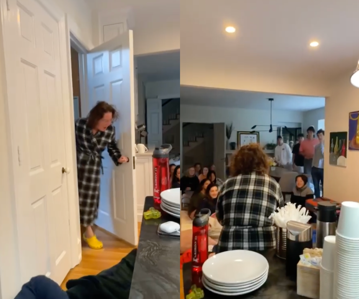 Siswa sekolah menengah mengungkapkan bahwa mereka diam-diam menghabiskan waktu di rumah kepala sekolah sebagai bagian dari lelucon senior