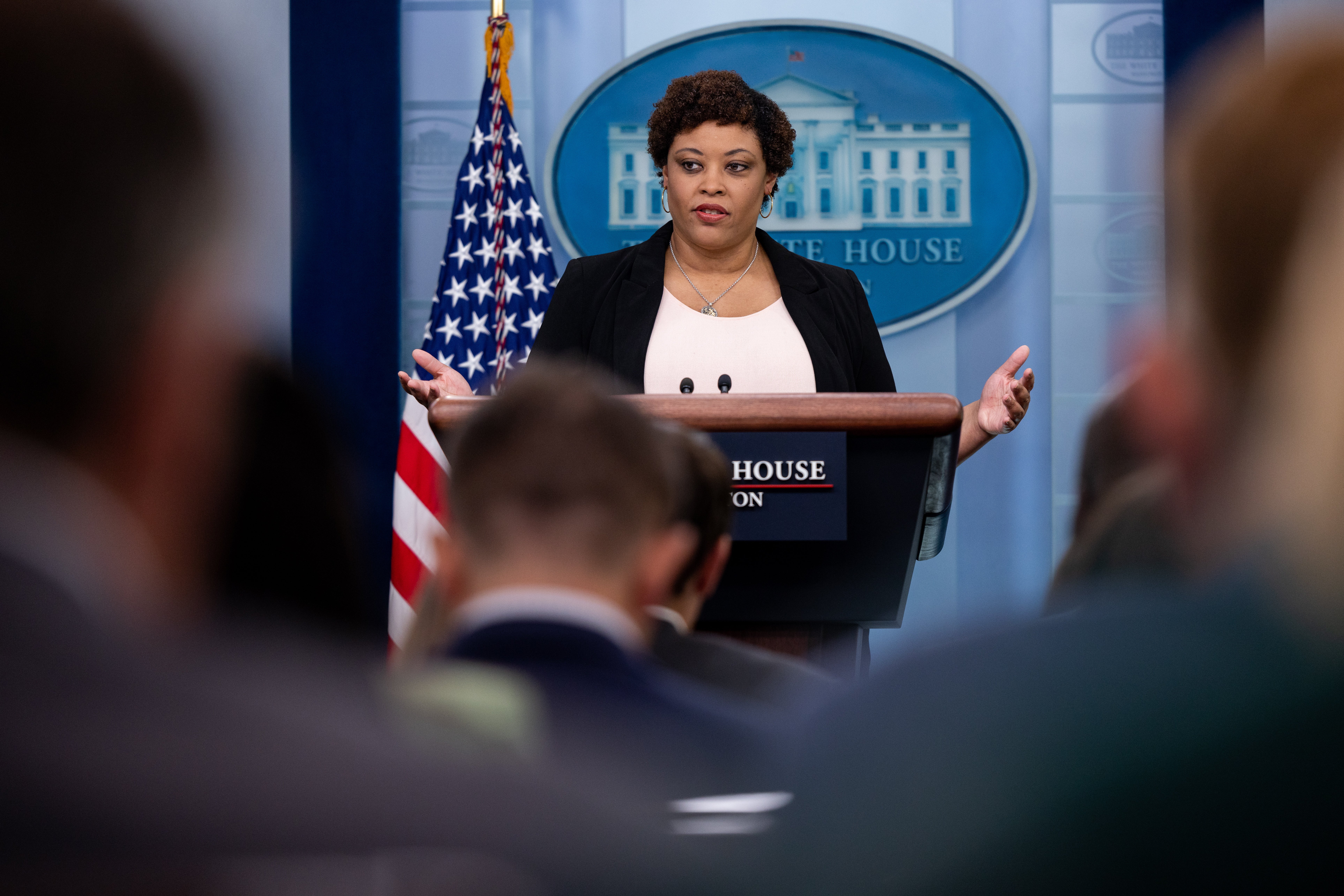 Shalanda Young, director of the OMB, led negotiations for the president