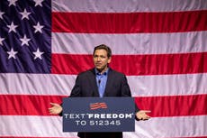 DeSantis news – latest: Florida governor most popular with rich Republicans as he defends move to fly migrants to California
