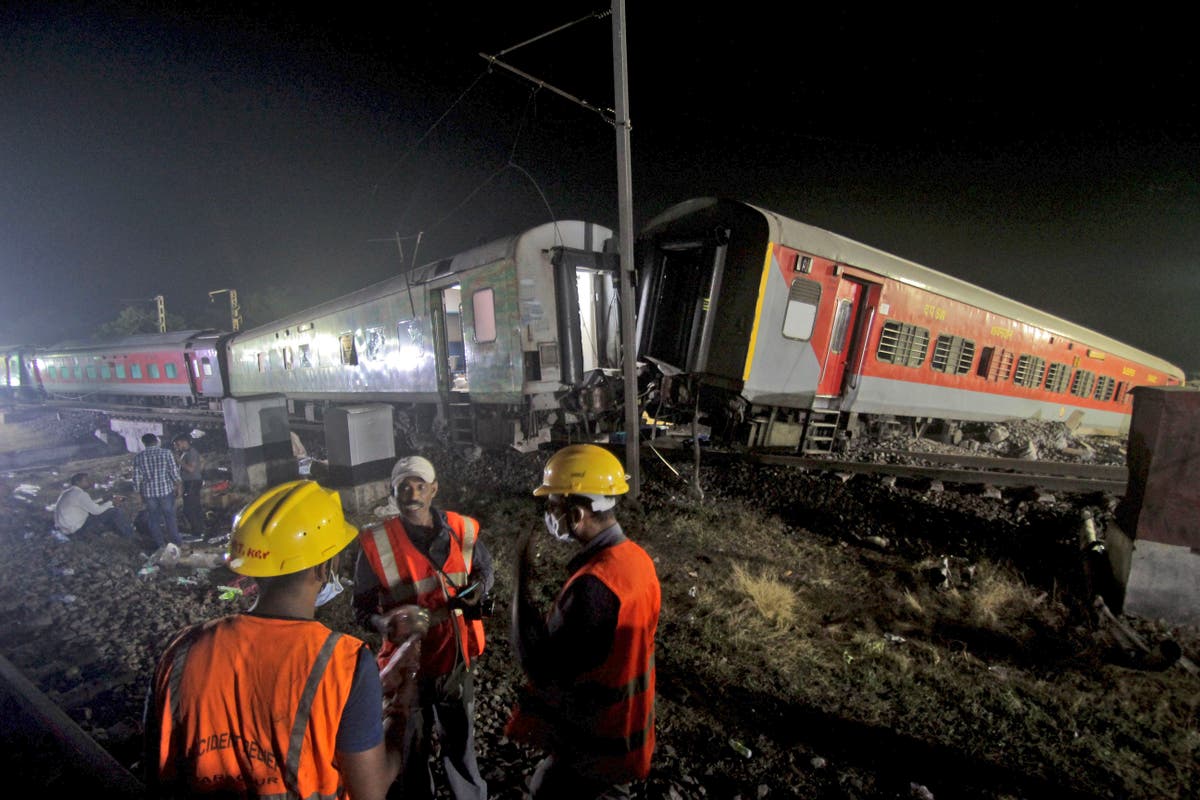 A look at deadly train crashes in India in recent decades A look at deadly train crashes in India in recent decades