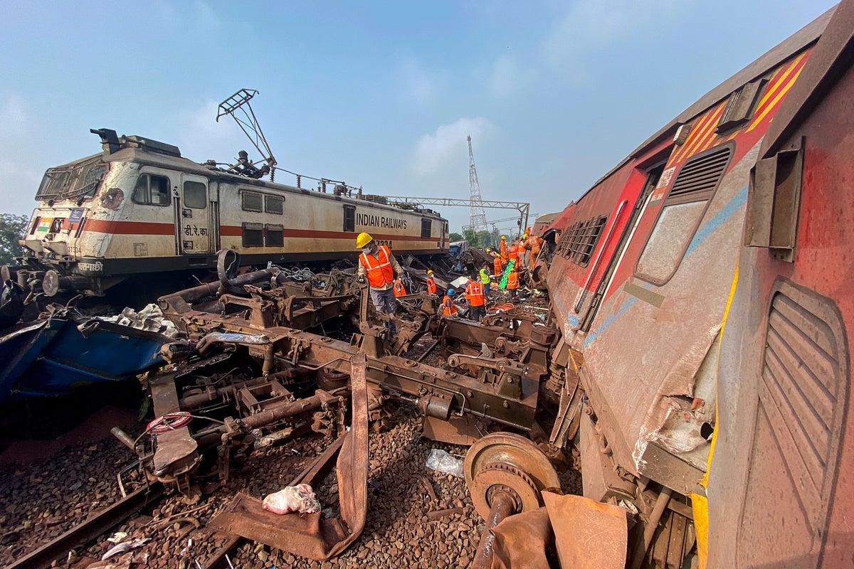 Indian train accident today: Worst accident in two decades leaves at least 233 dead in Odisha | The Independent