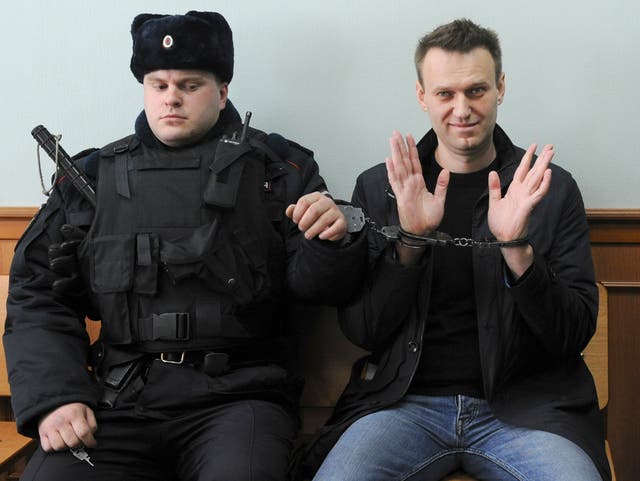 <p>Alexei Navalny was allegedly poisoned while incarcerated in Russia</p>
