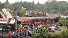 Watch: Rescue workers search wreckage of deadly India train collision as death toll rises