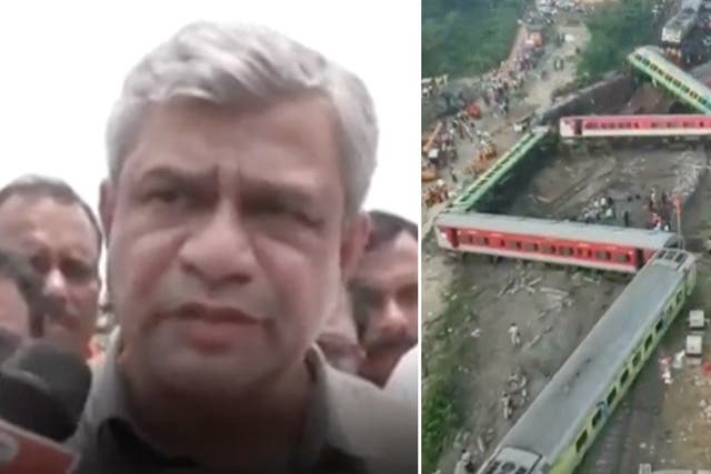 <p>‘Root’ of deadly India train crash will be investigated so it ‘never happens’ again, railway minister says</p>