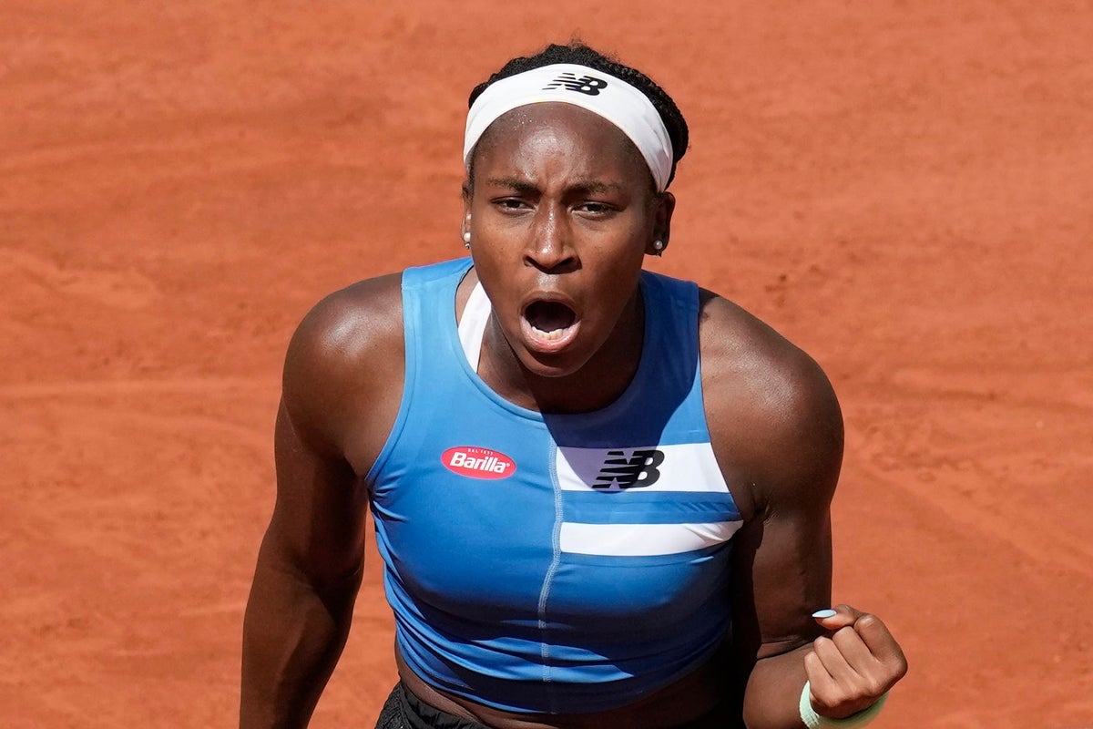 French Open day seven: Coco Gauff wins teenage battle as Iga Swiatek marches on