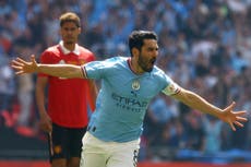 Ilkay Gundogan breaks record for fastest-ever goal in an FA Cup final