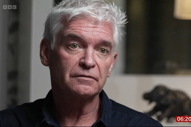 Phillip Schofield says he has ‘lost everything’ in the wake of his secret affair (BBC/PA)