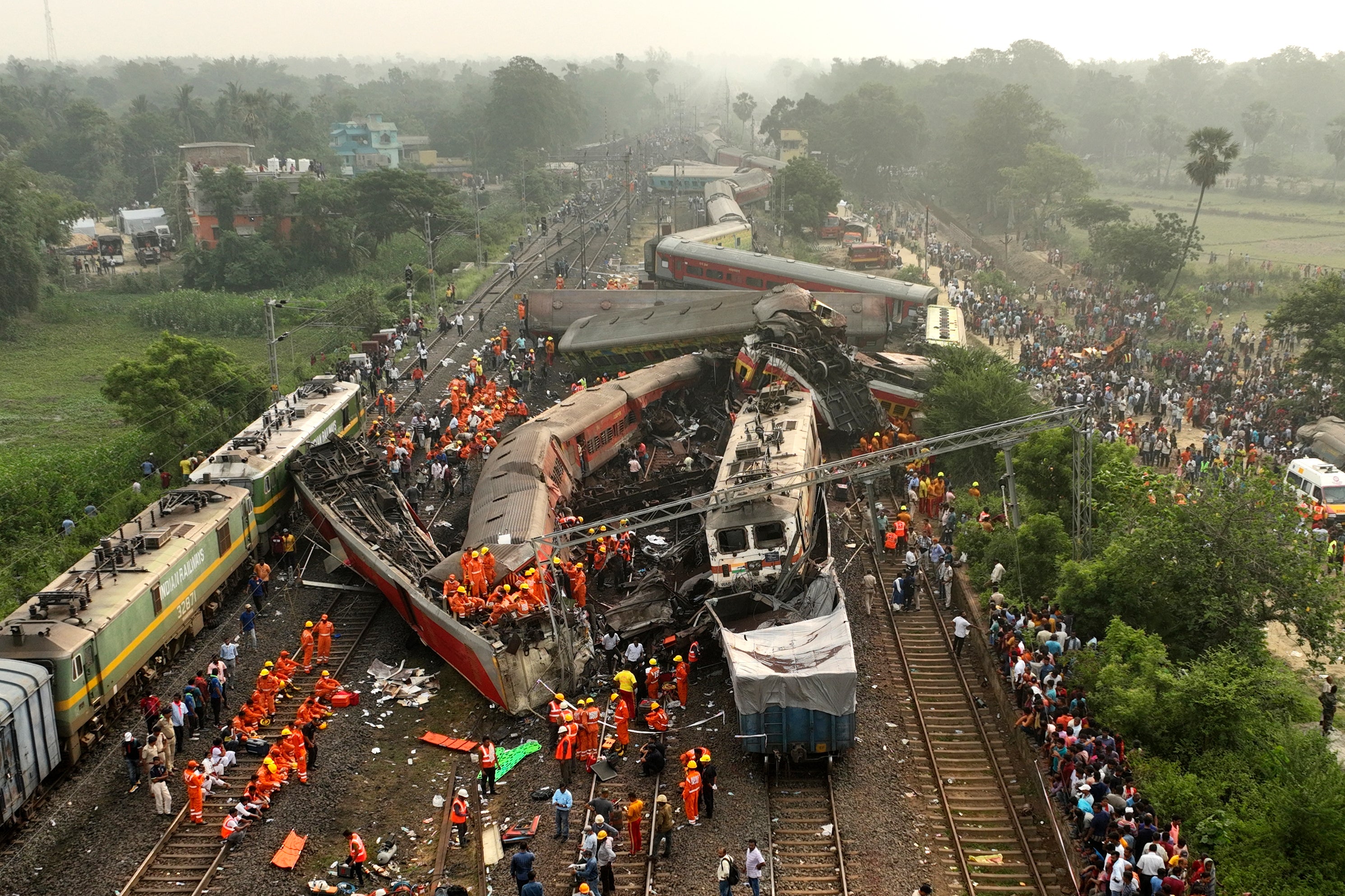 Odisha train crash Incident that killed 275 ‘likely caused by signal