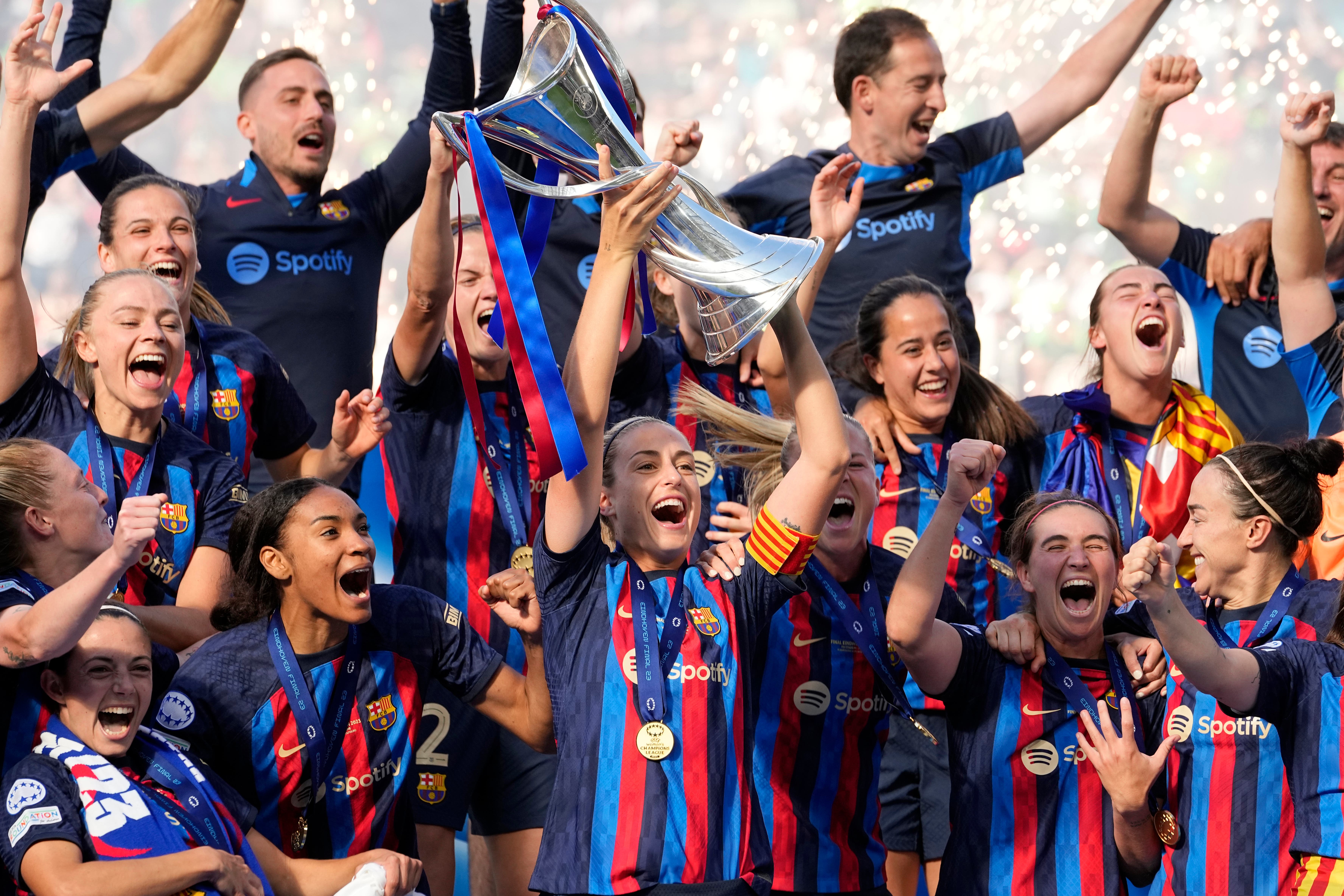 Keira Walsh happy as special club Barcelona land another Champions League The Independent photo
