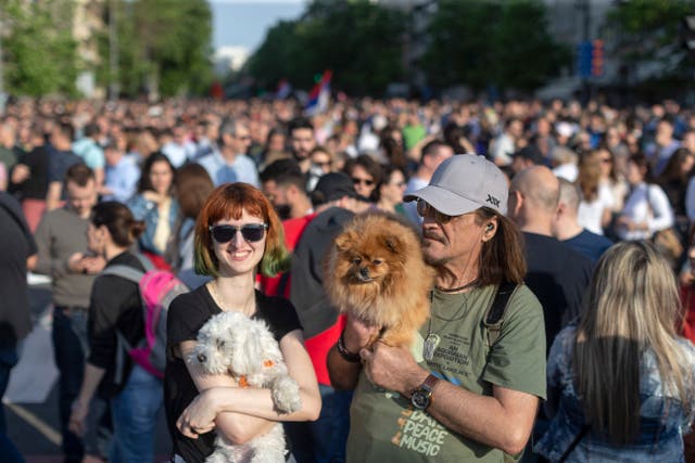 Serbia Protest