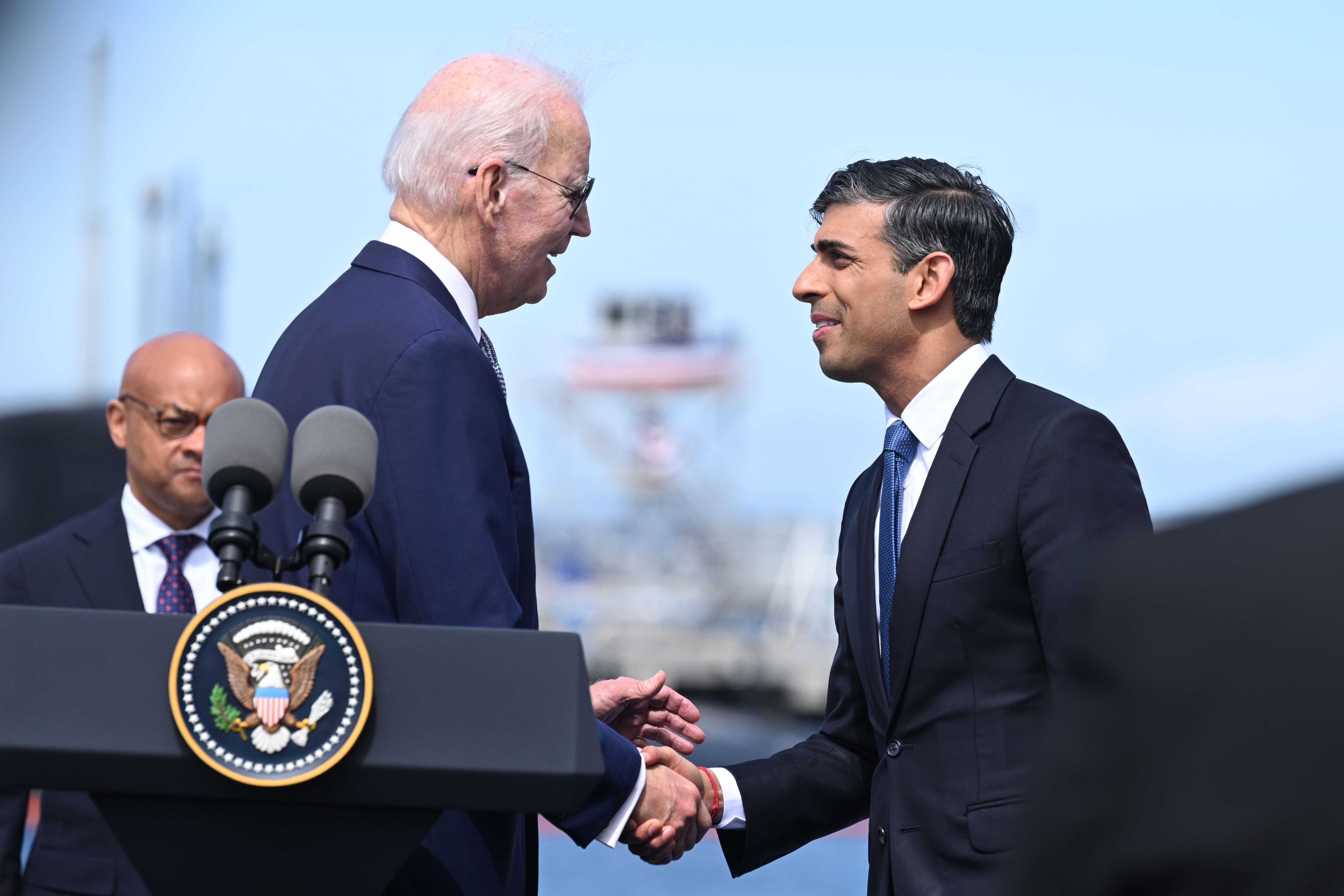 Joe Biden and Rishi Sunak are due to meet in Washington DC