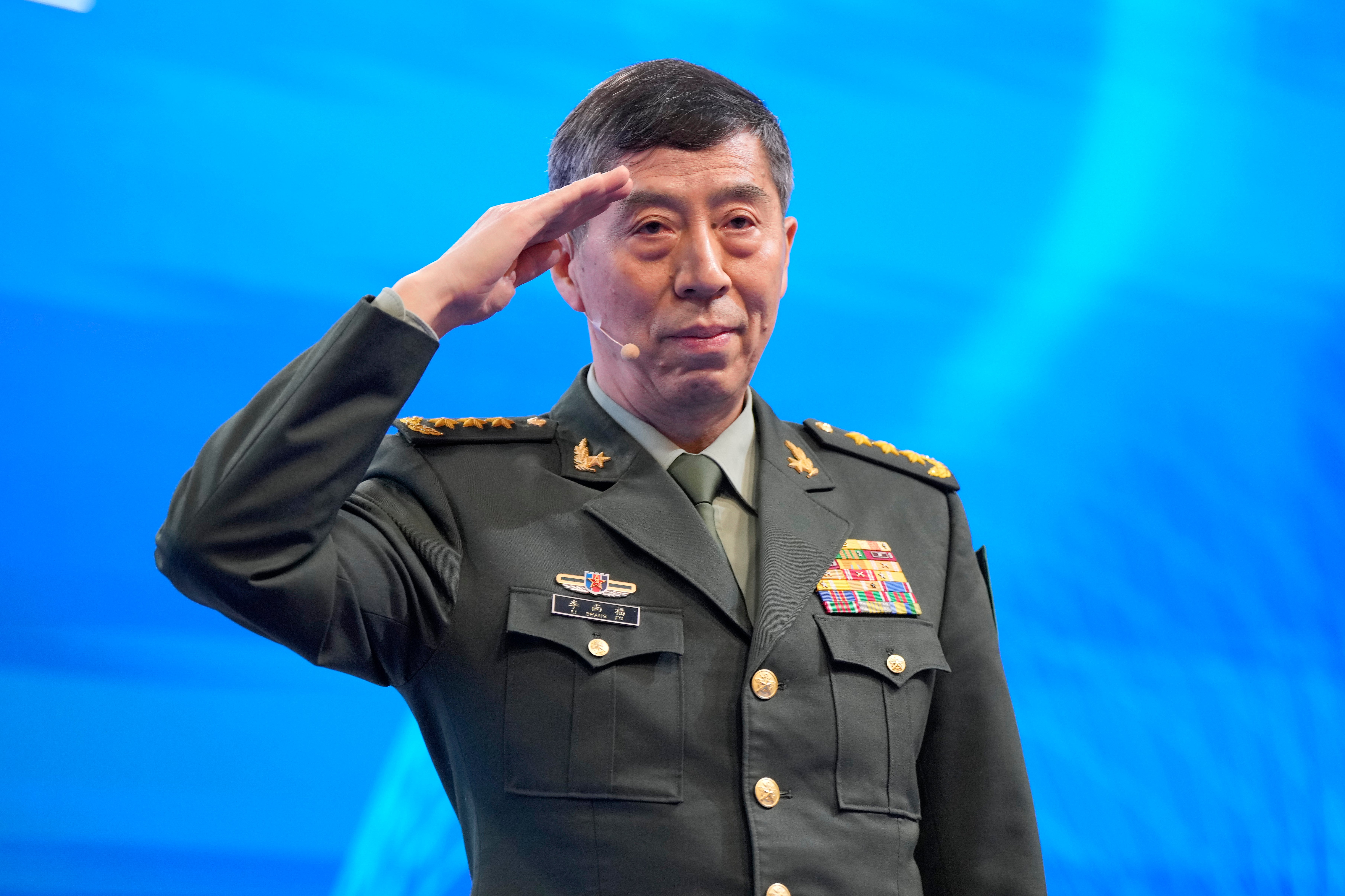 <p>Chinese defence minister Li Shangfu has not made a public appearance since 29 August 2023</p>