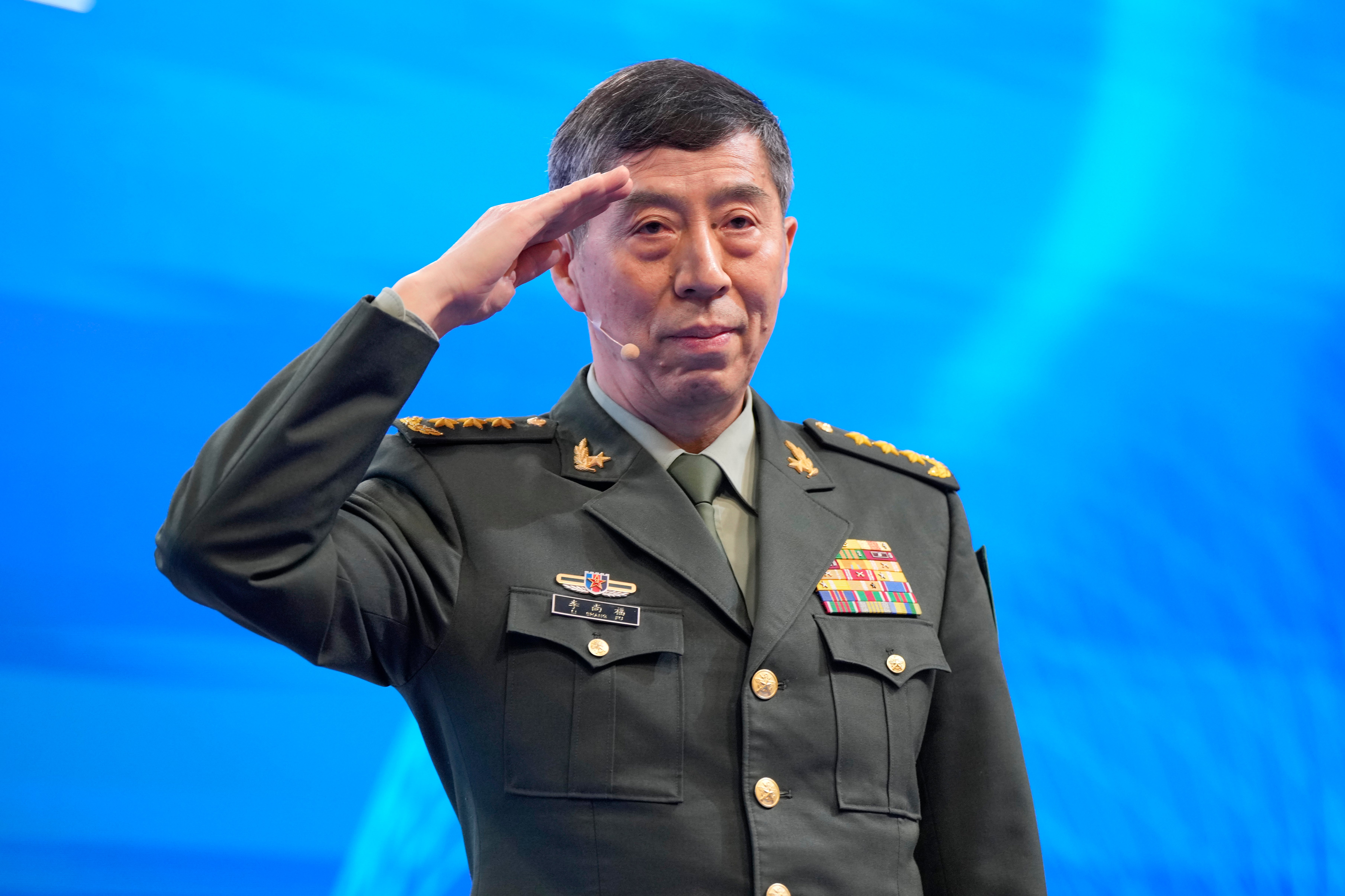 Chinese defence minister Li Shangfu has not made a public appearance since 29 August 2023