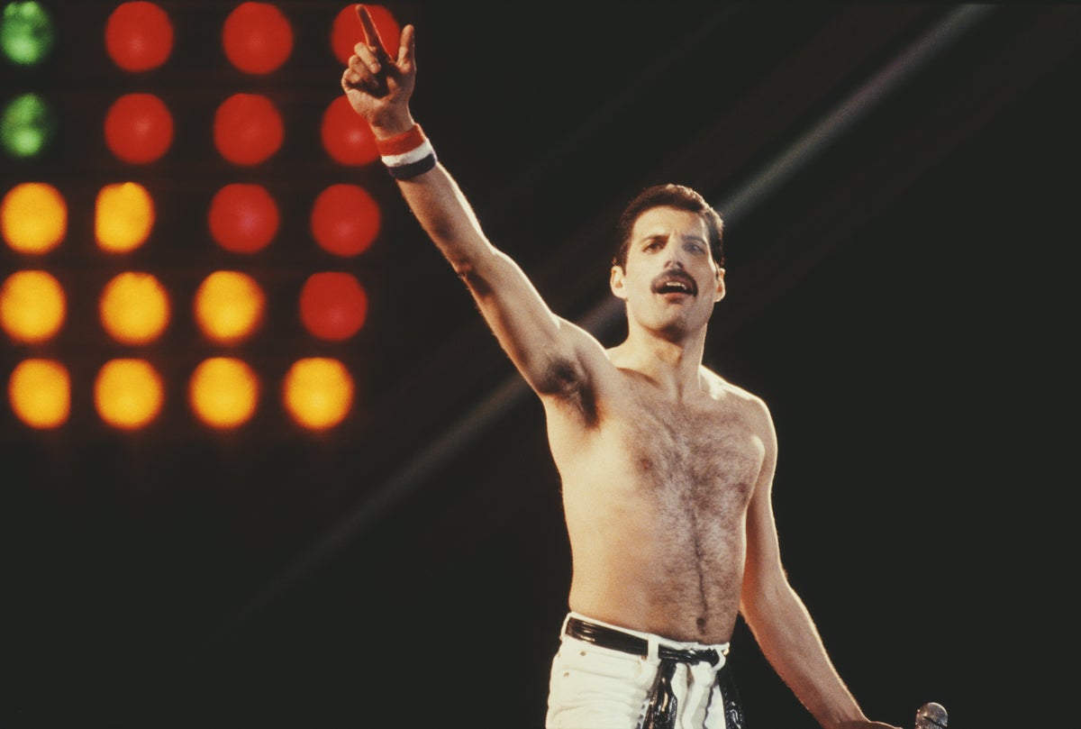 Freddie Mercury’s Adidas trainers and handwritten lyrics among possessions set to be auctioned off